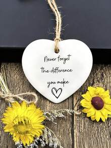 两件套感谢礼盒，永不忘记您的付出，心形友谊装饰，生日及挚友礼物，四季皆宜，表达您深深的感激之情，鼓舞人心的办公室装饰，激励同事、老板、员工的励志礼物，桌面鼓励牌匾，情人节礼物