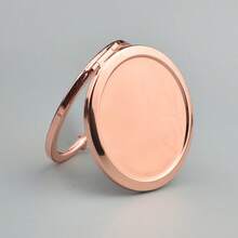 Customizable Portable Double-Sided Metal Folding Mirror, 12 Floral Patterns, Laser Engraved, High Definition Makeup Handheld Compact Mirror, Makeup, Room Decor, Vanity, Travel, Bedroom, Makeup Accessories, Makeup Mirror, Mini Compact Mirror, Small Mirror, Handheld Mirror, Makeup Tool, Gift For Women, Valentine's Day And Mother's Day Gift - Multicolor - View 7