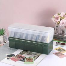 OwnMy - Caja de almacenamiento de plástico para tarjetas de béisbol con divisores de tarjetas estuche de almacenamiento para tarjetas deportivas caja de almacenamiento para tarjetas de juego caja de almacenamiento para cartas de juego caja de almacenamiento MTG color blanco - Blanco - Ver 5