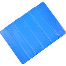 4-Inch Vinyl Wrap Squeegee Car Film Flexible Plastic Scraper Window Tint Film Tool Kit For Vehicle Wrapping, Tinting, Wallpaper, Decals, Craft, Pack Of 4, Blue - Default - View 5