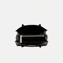 Michael Kors Handbags For Women Tote Bag With Zip Top Multi-Purpose Travel Travel Casual Mercer Black Leather Messenger Crossbody Bag Valentine's Day Gifts For Women - 黑色 - 查看 6