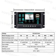 10000W Solar Power System Complete Set, 12V To 220V, 100A Controller, 200W Solar Panel, Off-Grid Inverter, Suitable For Home/Camping Backup Power/Balcony Power - SEP-18K-d10000 - View 5