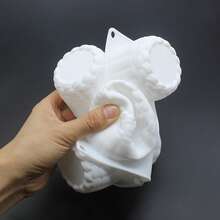 1 szt. Silikonowa foremka w kształcie serca, zagęszczony kosz kwiatowy, czekoladowy budyń cukierkowy, galaretka, francuski mus deserowy, narzędzie do pieczenia ciasta, mała forma do ręcznie robionego mydła w kształcie misia, cylindryczny kosz warzywny, domowy prezent na Walentynki, Dzień Matki, Wielkanoc - Wielokolorowe - Zobacz 7