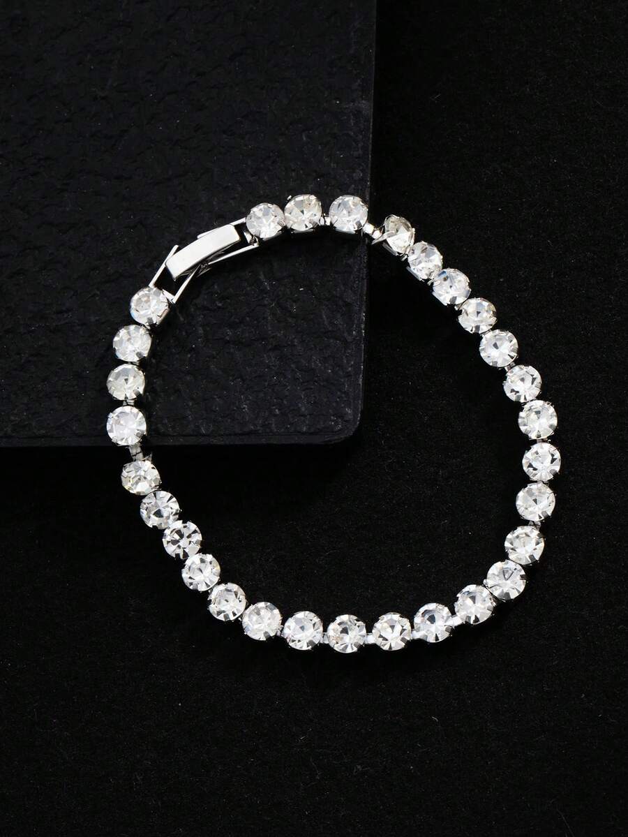 1pc Women's Formal Occasion Necklace Choker - Silver - View 1