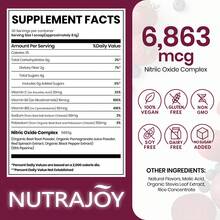 Nitric Oxide Supplement With Organic Beet Root 6800+ MG Powder , Pomegranate, & Red Spinach, Energy, Heart Health & Circulation Support, 30 Servings (1 Month Supply), Mixed Berry - 1瓶 - 查看 2