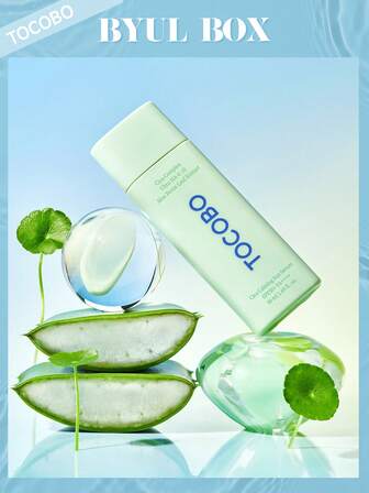 TOCOBO Cica Calming Sun Serum 50ml - SPF50+ PA++++ | Soothing & Hydrating, Korean Sun Care For Sensitive Skin