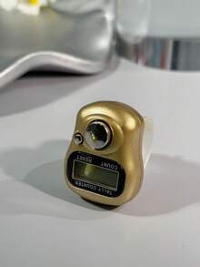 Anello contatore elettronico dal design minimalista e in metallo - Realizzato in materiale ABS, compatto e portatile, adatto per uso quotidiano e scopi commerciali. Contatore elettronico da preghiera con pulsante di conteggio manuale, anello contatore di colore casuale, accessorio per calcolatrice, adatto per negozi e uso commerciale - Multicolore - Visualizzare 13