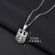 1pc German Eagle Chain Neckalces Stainless Steel Germany Jewelry For Woman Men Girls - Multicolor - View 16