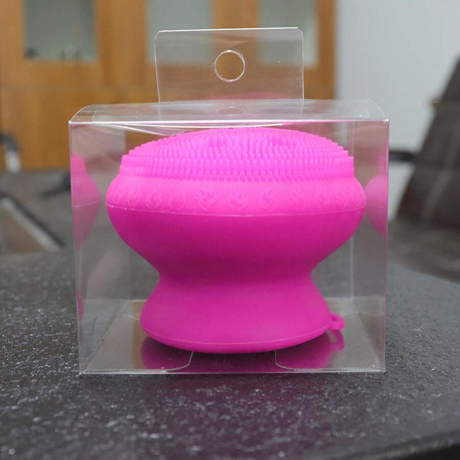 Bathroom Cleaning Brush - 玫紅色 - 查看 1