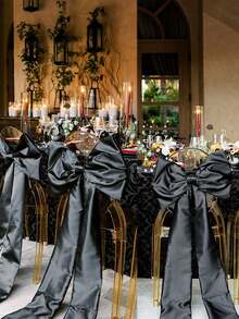 1pc Large Bow Big Coquette Bow, Christmas Bow For Backdrop Birthday Party Room Wall Decor Giant Ribbon Tie Hanging Gift Coquette Wall Decor Photo Prop Perfect For Bridal Shower Wedding Party Decor - 彩色 - 查看 7