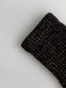 Rose-Embellished Knit Gloves (Hand Detailed), Soft Rabbit Fur Gloves, Warm And Versatile For Autumn/Winter, Knitted Touchscreen Floral Long Gloves For Women, Windproof And Warm Fingerless Gloves