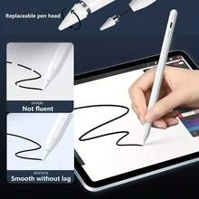 Rechargeable Touch Stylus Pen - Universal Stylus Pen With USB Charging, Compatible With Apple Pencil, Windows And Mobile Phones, Available In 4 Colors, Android Compatible Stylus Pen | Modern Stylus Pen Design | Durable Stylus Tip, Stylus Pen Battery Capacity 90mAh - Multicolor - View 6