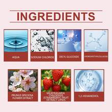 去角质磨砂膏，樱花去角质磨砂膏，草莓去角质磨砂膏，温和清洁肌肤，去角质保湿，清爽磨砂膏，蕴含樱花提取物和草莓果提取物 - 淺粉色 - 查看 2