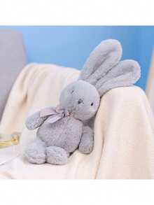 9.84 Inch/25cm Cute Rabbit Plush Doll, Soft Rabbit Doll, Stuffed Animal Rabbit Doll, Companion Doll, Birthday Gift, Perfect Gift, Suitable For Birthday, Easter, Home Decor, Valentine's Day, Halloween Decoration - Multicolor - View 14