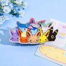 pocket monsters Cute And Innovative Hair Clips From The Pokémon Eevee Family Series, Sweet And Lovely Hair Accessories And Pendants Elegant Claw Clips Casual Hair Claws - Multicolor - View 3