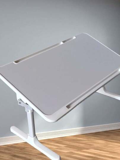 1 st hopfällbart och höjdjusterbart laptopbord, minimalistiskt studentbord, laptopstativ för säng, soffa, balkong