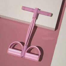 Yoga Fitness Set: Resistance Bands, Leg Toner, Yoga Ring, Figure 8 Resistance Bands, Gliding Discs, And Other Yoga Equipment. Home Slimming Waist And Leg Trainer, Postpartum Recovery Full Body Workout Set To Help You Maintain A Fit Figure - Multicolor - View 4