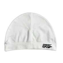 1顶纯色休闲尼龙针织印花毛线帽，户外运动防风保暖街头风，秋冬季 - Purpill - 查看 3