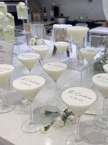 Custom Photo Birthday EDIBLE Wafer Drink Topper, Cocktail Topper, Custom Edible Drink Topper, Birthday Party Drink Toppers, Drink Toppers - Glutinous Rice Paper - View 6