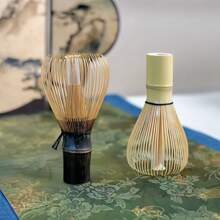 Japanese Style Matcha Whisk Set, Genuine Purple Bamboo Matcha Tea Brush, Sung Dynasty Tea Ceremony Tool, Bamboo Matcha Whisk