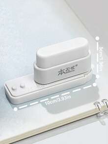 5-Hole Punch: Office Desk Organizer Tool - Ideal For DIY Binding Notebooks And Documents, Handmade Paper Punching Tool - Multicolor - View 3