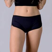 Fluxx Black Menstrual Nighttime Panties/Shorts - 黑色 - 查看 10