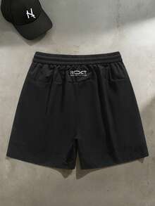 Men's Lightweight Casual Breathable Shorts, Fashionable For Outdoor Sports In Summer