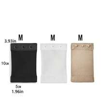 1pc Women's Shapewear With 3 Hooks Adjustable Crotch And Length, Comes With 2 Plastic Extenders - Multicolor - View 3