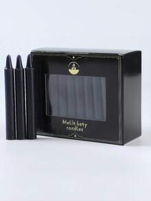 40pcs/Set Magic Candles, Rectangular, Home Emergency Lighting Candles, Round Candles. Suitable For Birthday, Romantic Wedding And Other Special Occasions. Available In Various Colors, An Ideal Gift For Her/Him On Valentine's Day. Also Suitable For Home Decor And Romantic Date Setup. Magic Candles, Valentine's Day Gift. - Multicolor - View 14