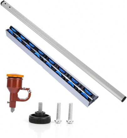 Cortador de tiras de vidrio profesional tipo Cortador de vidrio de alta precisión de 3-12 mm de espesor de corte Kit de cortador de vidrio de empuje de 60 para ladrillo vitrificado