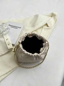 Fashionable Shoulder Bag, Versatile Chic Square Crossbody Bag, Chain Strap Shoulder Bag, Minimalist Stylish Ladies Shoulder Bag, Quilted Underarm Bag