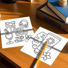 Rubor y florecimiento serenatas: una oda de colorear al tiempo de terapia femenina, un viaje de colorear, libro para colorear, San Valentín, cumpleaños y otras festividades. Pintura y útiles escolares, 22 páginas, libros, libros para colorear, útiles escolares, escuela, Navidad, Halloween, cumpleaños, regalos de regreso a la escuela, libros de color, adultos, regalos de Navidad - Una pieza - Ver 5