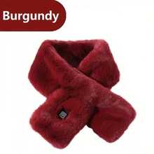 3-Heat Setting Washable Electric Heated Scarf, USB Powered Neck Warmer, Smart Temperature Control, Suitable For Men And Women, Warm Gift