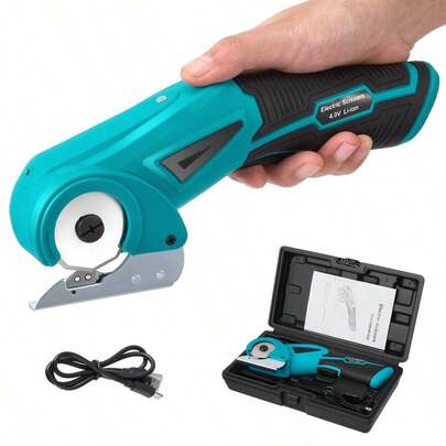 Cortadora de tela eléctrica de 4.2V con motor de bobina de cobre, máquina de corte de tela portátil, recortadora de cartón, esponja, cuero y alfombras manual