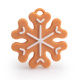 Copos de nieve amarillos