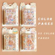 1pc Vintage Capybara Themed Spiral Notebook - Cartoon Animal Mini Notepad With Hard Cover, Portable Pocket Memo Pad,Suitable For Office Notes, Classroom Rewards, Ideal Birthday Gifts, Party Gifts, Holiday Gifts, Back To School Gifts(Random Style) - Multicolor - View 11