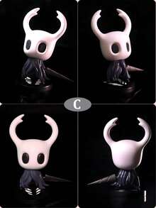 1pc Hollow Knight Game Character Cute Figurine, Collectible Decoration Suitable For Car/Desktop/Home, Made Of PVC Material, Can Be Used As Ornament Or Gift/Collection, Also Suitable For Garden Decoration