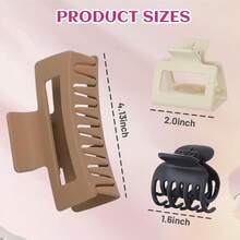 Hair Claws - #4Easy-9 Pieces - View 5