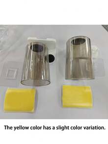 Wall-Mounted Magnetic Toothbrush Holder - Transparent Waterproof Bathroom Storage Rack With Rinsing Function, Space-Saving, Suitable For Vanity, Dorm, RV Travel And More | Modern Home Decor Accessory - White - View 9