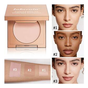  Crema correctora de color Lakerain, cubre las ojeras y uniforma el tono de la piel alrededor de los ojos