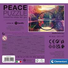 zxr Clementoni - 35119 - Puzzle Peace Puzzle - Mindful Refle - Puzzle De 500 Piezas Desde 10 Años Made In Italy121 - como en la foto - Ver 3
