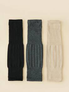 1/3 双装男女通用加厚护膝，保暖护膝套，弹性透气，提供膝盖支撑和保护，适用于滑雪、骑行、跳舞、跑步、关节炎、肌腱炎等运动。 - 彩色 - 查看 2