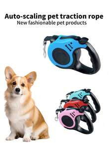 BVEOYPET 1Pc 3m 5m Dog Leash For Small Dogs Cat Automatic Retractable Durable Nylon Lead Puppy Outdoor Travel Walking Hiking Traction Rope - Multicolor - View 7