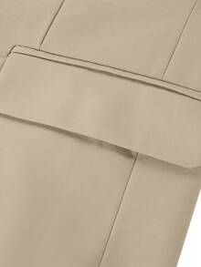 WindsorQuad 4-Piece Furuyal Men's Suit Set, Solid Color Design, Elegant Single-Breasted Slim Fit, Includes Suit Jacket, Trousers, Tie, Suitable For Weddings, Parties, Galas, Formal Occasions, Business, Champagne Color, Size XS-3XL - 香檳色 - 查看 6