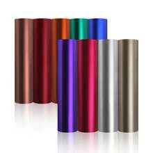 哑光金属乙烯基永久性贴纸，9 张 12*10 英寸金属乙烯基贴纸 - 适用于装饰工艺品和 DIY 项目的永久性粘性乙烯基贴纸 - 混合色 - 查看 6