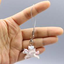 SANRIO Bộ 3 móc khóa , , thú nhồi bông hoạt hình, đồ trang trí treo tiệc, phụ kiện túi xách hoạt hình dễ thương, mặt dây chuyền túi xách, phụ kiện điện thoại, móc khóa, đồ trang trí treo di động thời trang, phụ kiện xe hơi đa chức năng theo chủ đề tiệc tùng, quà tặng tự làm cho bạn gái/các cặp đôi vào ngày Valentine, quà lưu niệm ngày lễ năm mới. - Nhiều màu - Xem 12