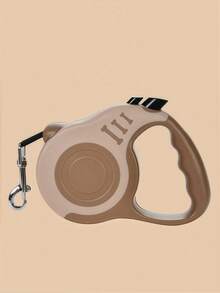 1pc HOLAPET Retractable Dog Leash - Brown - View 2