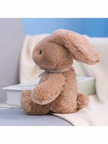 9.84 Inch/25cm Cute Rabbit Plush Doll, Soft Rabbit Doll, Stuffed Animal Rabbit Doll, Companion Doll, Birthday Gift, Perfect Gift, Suitable For Birthday, Easter, Home Decor, Valentine's Day, Halloween Decoration - Multicolor - View 10