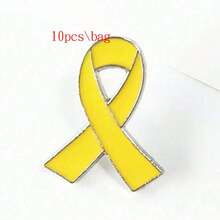 10 件乳腺癌宣传丝带别针徽章 - 银背合金胸针，适用于健康慈善活动、筹款、宣传活动和个人支持 - 展示您的团结和同情心，可作为衣服配饰别针、包包饰品、学校办公室配饰、衬衫夹克珠宝、圣诞节万圣节衣服别针、有趣可爱的教师礼物 - 胸針 - 查看 18
