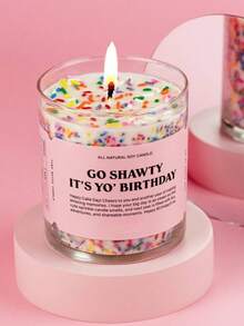 1 Stück großer Becher, Alles Gute zum Geburtstag! Ich wünsche Ihnen einen glücklichen Geburtstag und noch mehr wundervolle Erinnerungen im neuen Jahr. Möge Ihr Geburtstag so süß sein wie diese reizende glasierte Kerze, und möge das kommende Jahr voller Spaß, Abenteuer und teilbarer Momente sein. Alles Gute zum Geburtstag! Geeignet für alle Geburtstagsfeierlichkeiten! Kerze im Glas, Kerze, Geschenk, Heimdekoration, Geburtstagsdekor, Geburtstagskerze, Dekoration. - Verschiedenfarbig - Übersicht 3